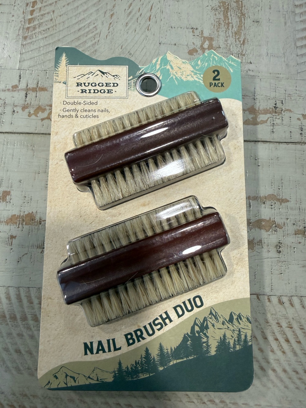 NWT Rugged Ridge Nail Brush Duo